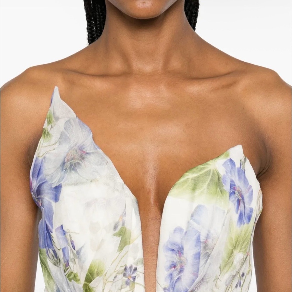 ZIMMERMANN Natura Draped mini dress - Picture 5 of 12